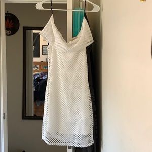 Dress - short white